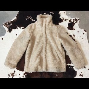 Aeropostale cream Sherpa jacket 🐻
